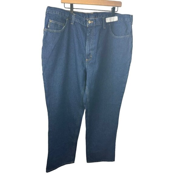 Carhartt 381-83 Mens Denim Relaxed Fit Work Jeans Size 42 X 30 NEW